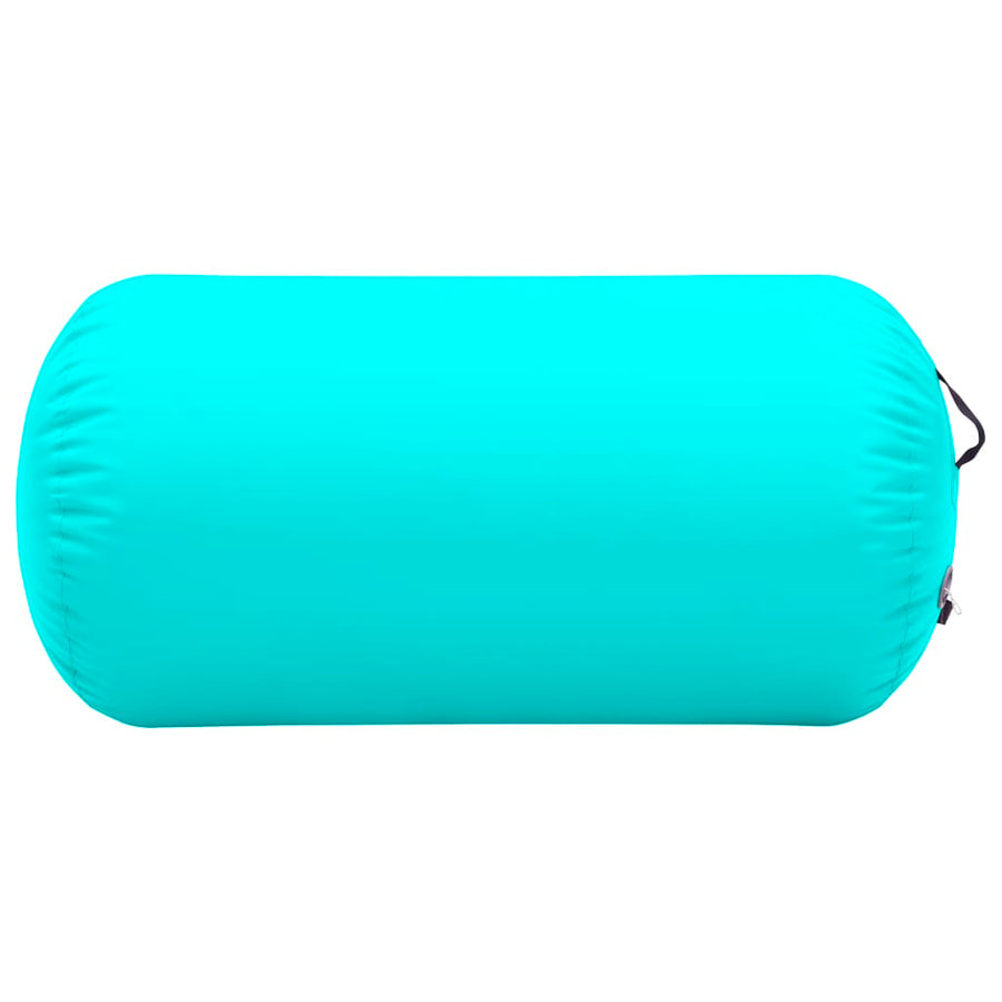 Gymnastiekrol Met Pomp Opblaasbaar Pvc 120 x 75 cm Groen