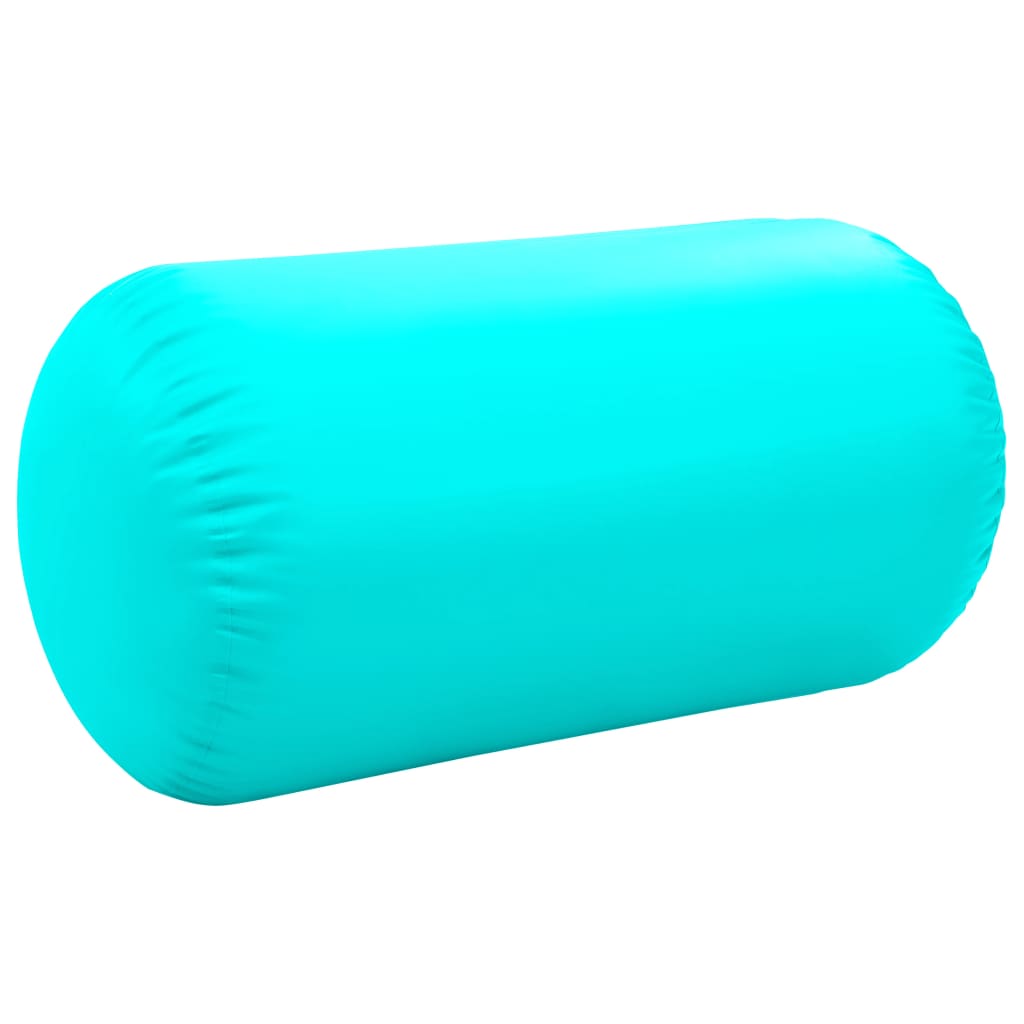 Gymnastiekrol Met Pomp Opblaasbaar Pvc 120 x 75 cm Groen