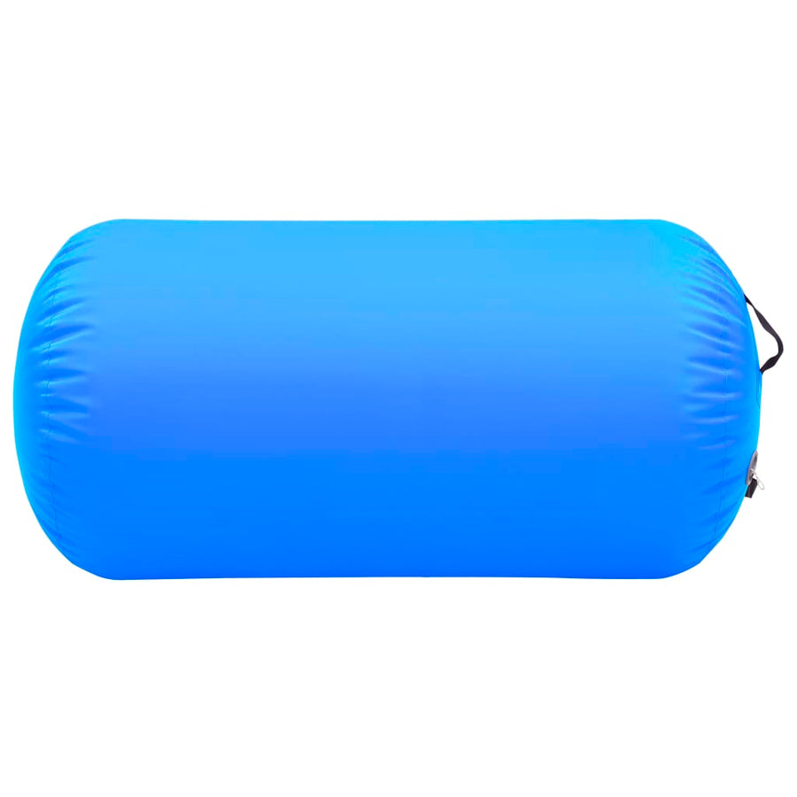 Gymnastiekrol Met Pomp Opblaasbaar Pvc 120 x 75 cm Blauw