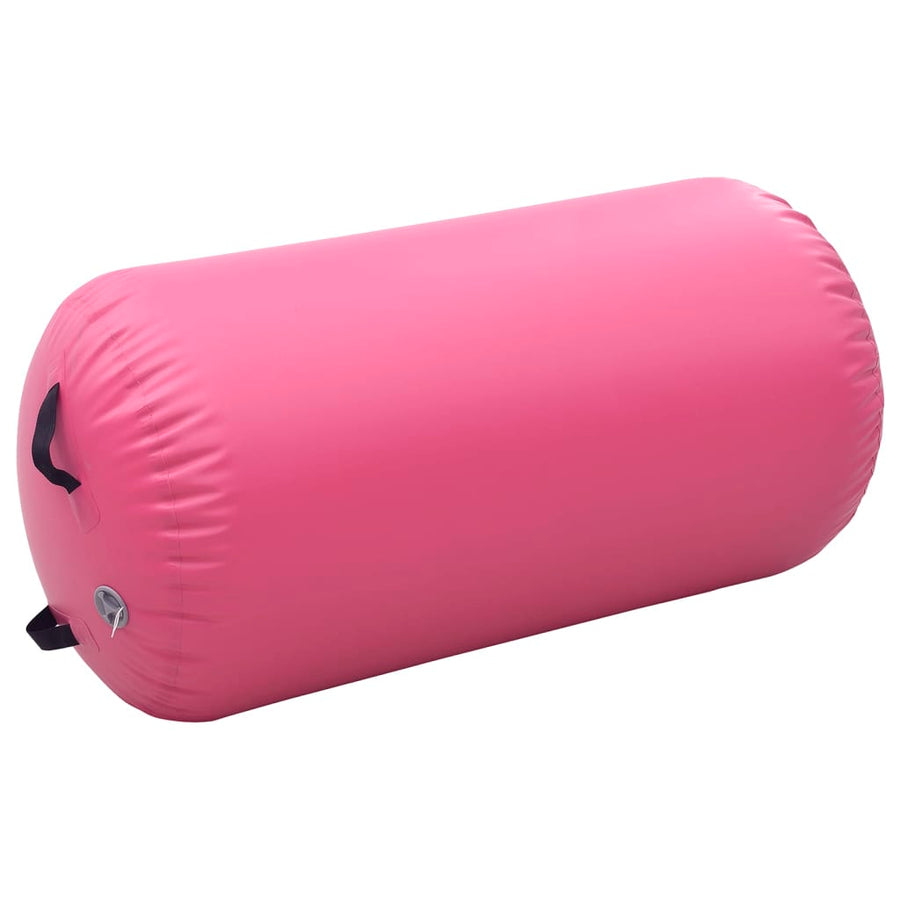 Gymnastiekrol Met Pomp Opblaasbaar 120X90 Cm Pvc Roze 120 x 90 cm