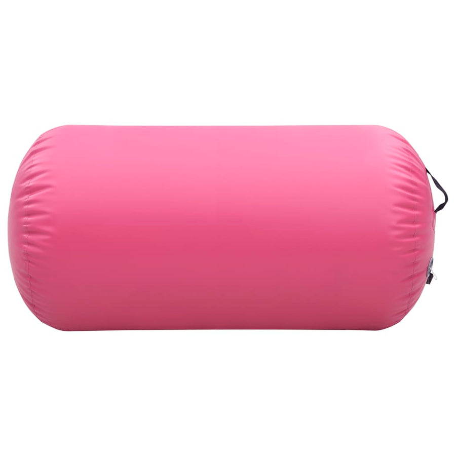 Gymnastiekrol Met Pomp Opblaasbaar 120X90 Cm Pvc Roze 120 x 90 cm
