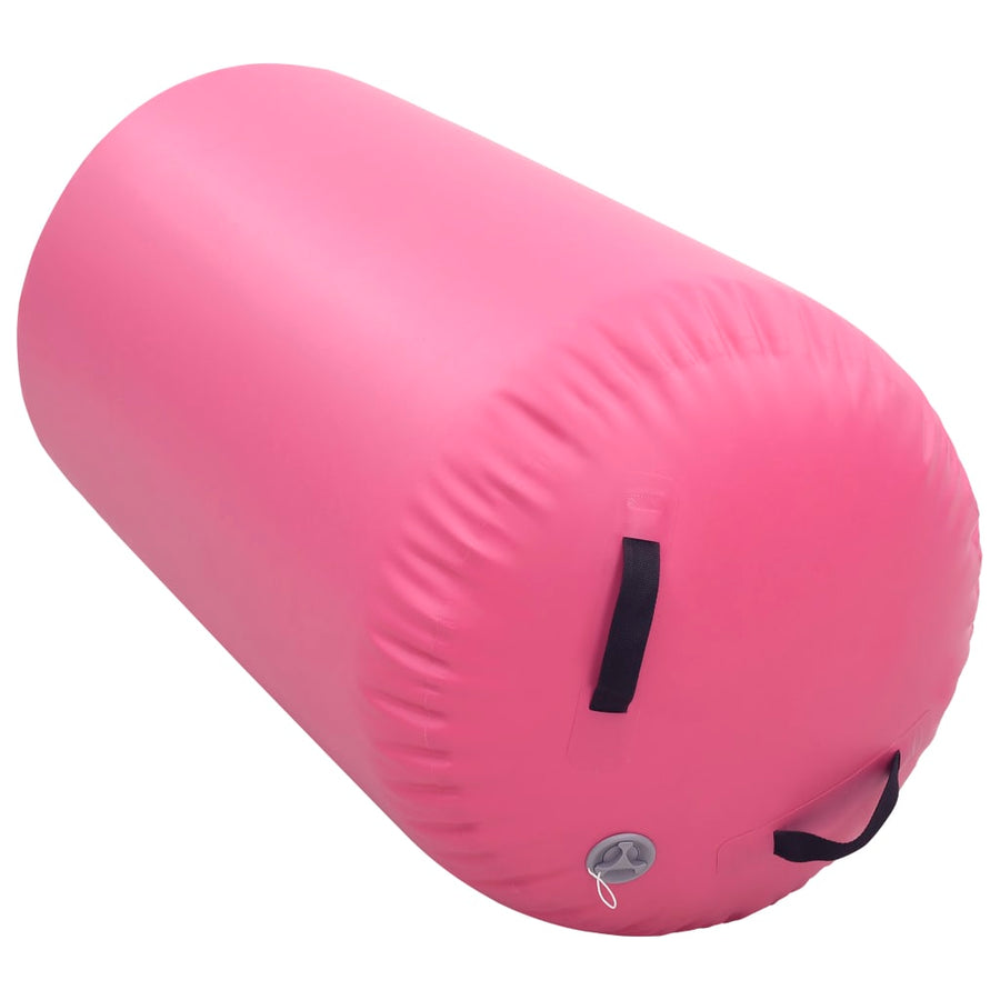 Gymnastiekrol Met Pomp Opblaasbaar 120X90 Cm Pvc Roze 120 x 90 cm