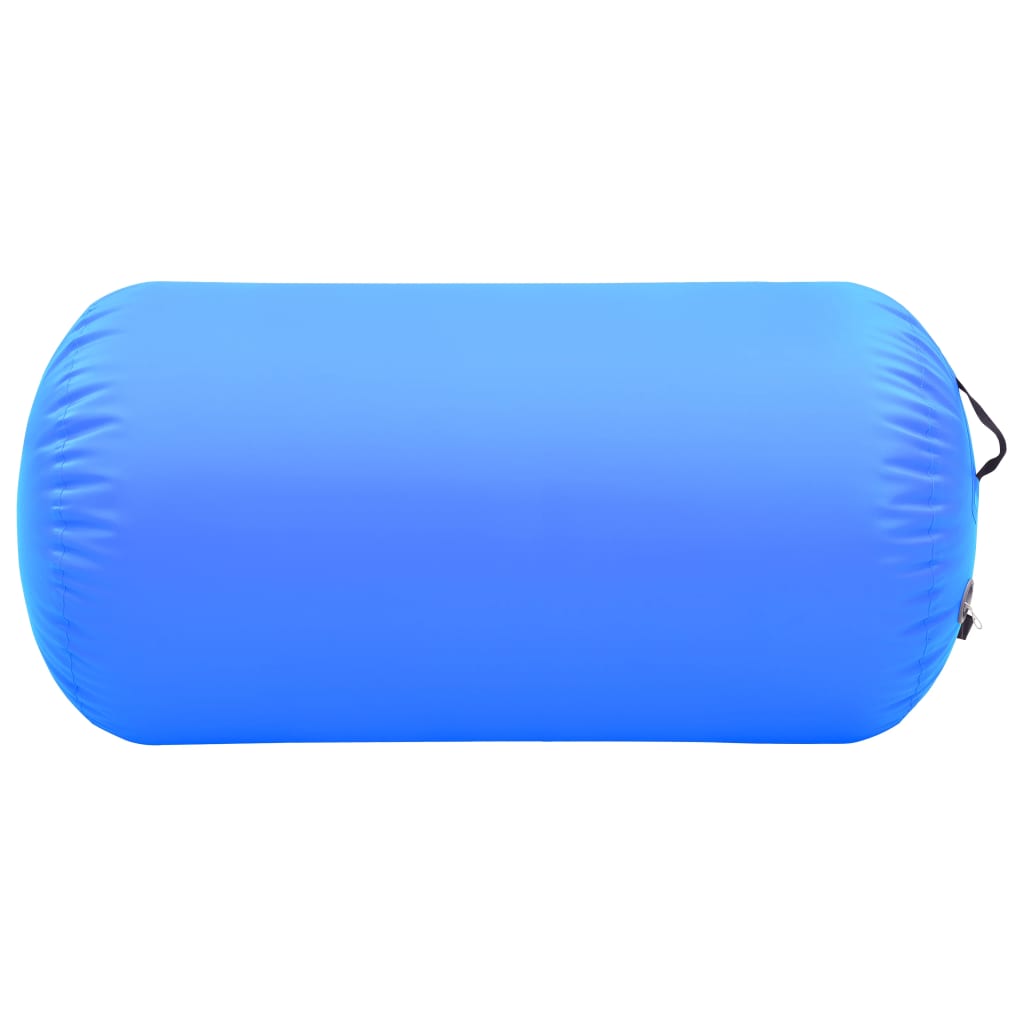 Gymnastiekrol Met Pomp Opblaasbaar Pvc 120 x 90 cm Blauw