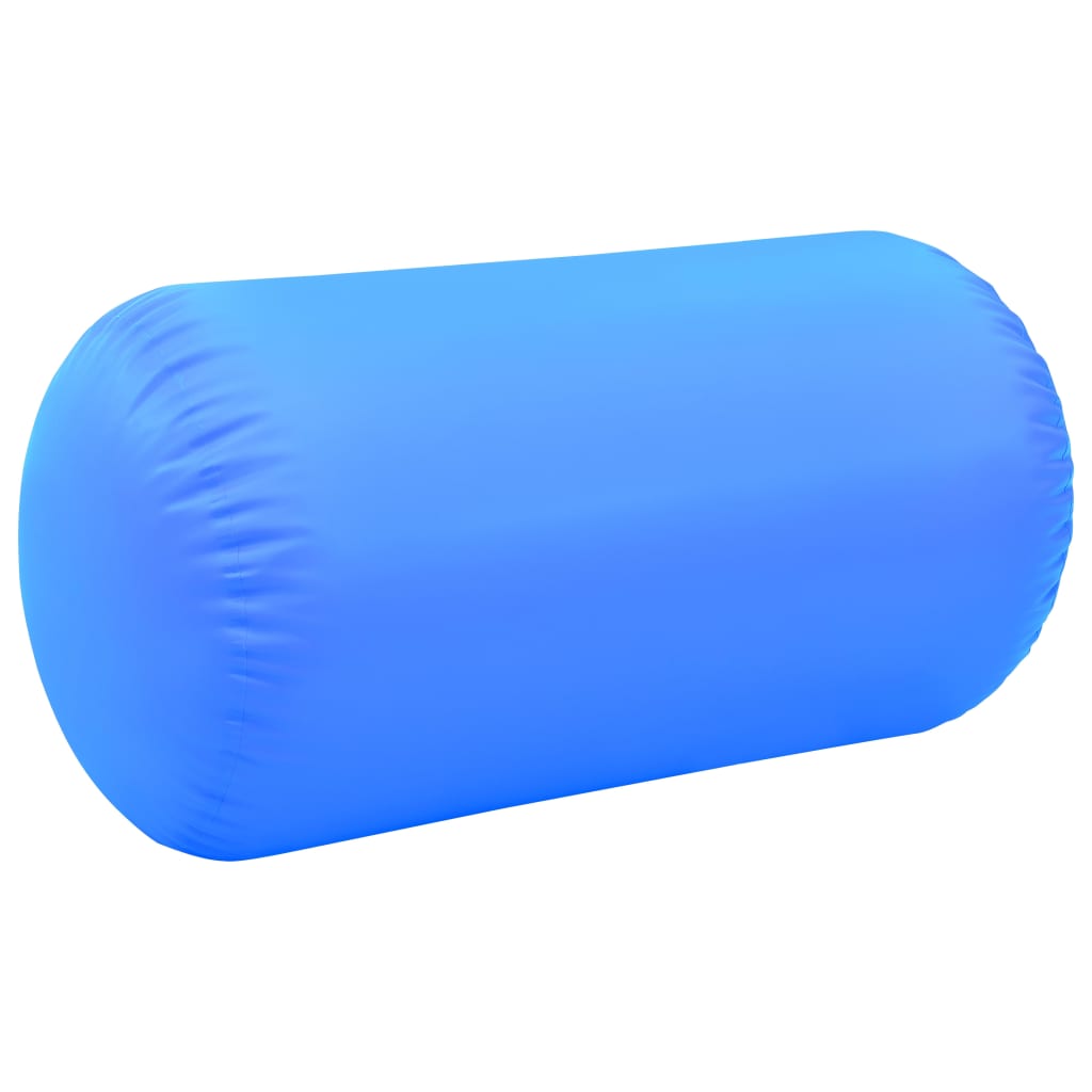 Gymnastiekrol Met Pomp Opblaasbaar Pvc 120 x 90 cm Blauw