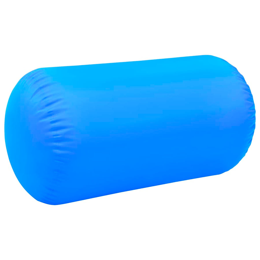 Gymnastiekrol Met Pomp Opblaasbaar Pvc 120 x 90 cm Blauw