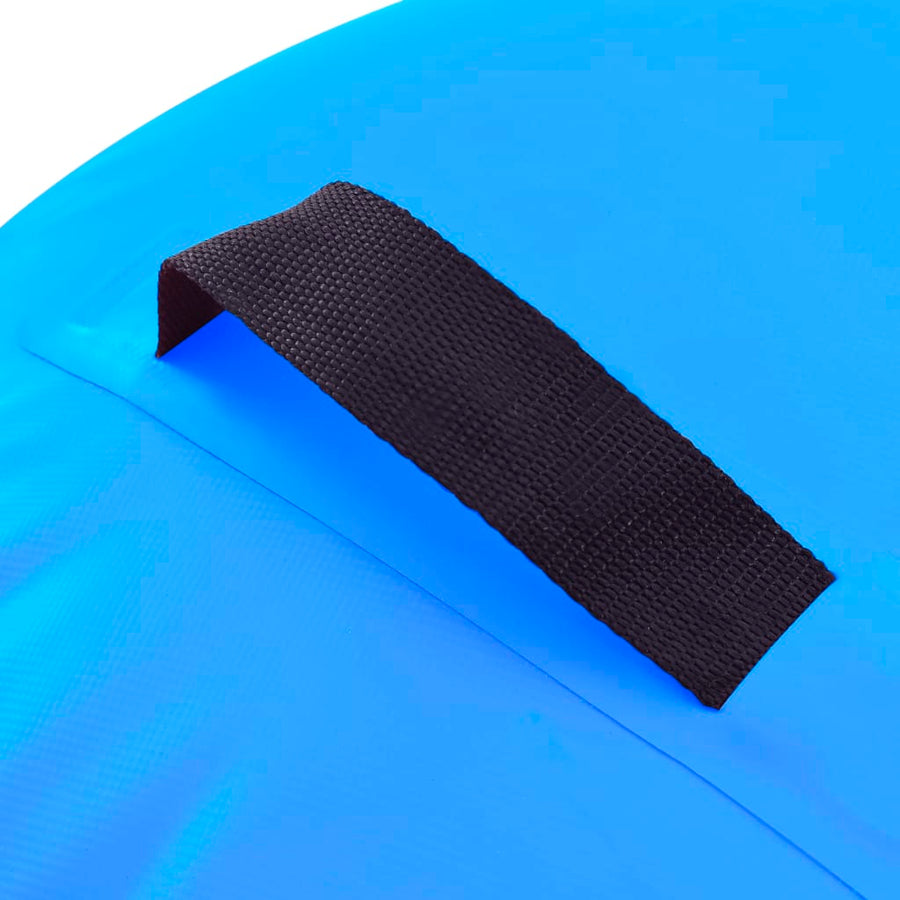 Gymnastiekrol Met Pomp Opblaasbaar Pvc 120 x 90 cm Blauw