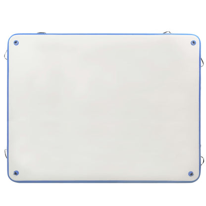 Vlot Opblaasbaar Blauw En Wit 300 x 300 x 15 cm