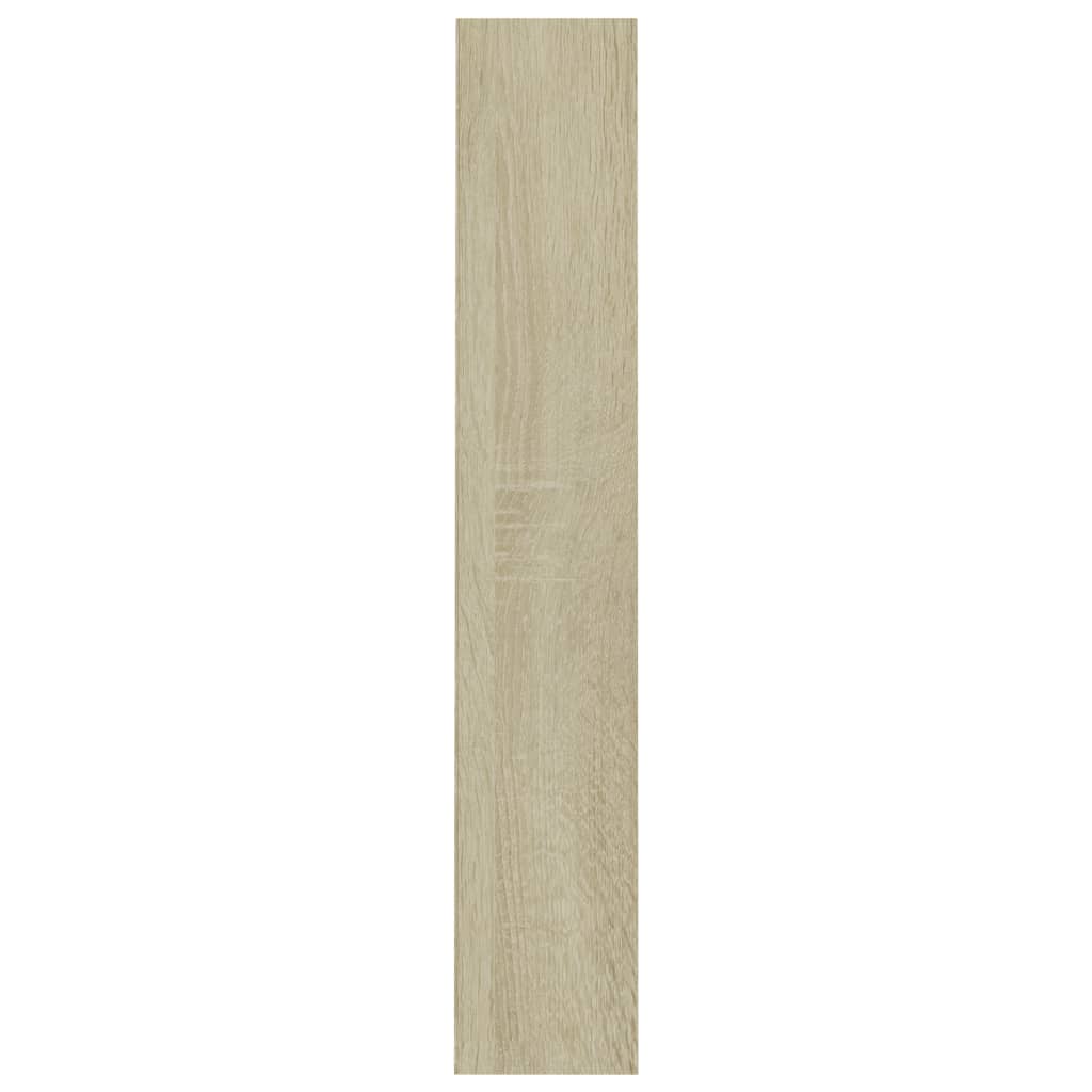 Cd-Kasten 1X16X93,5 Spaanplaat Kleurig Sonoma eiken