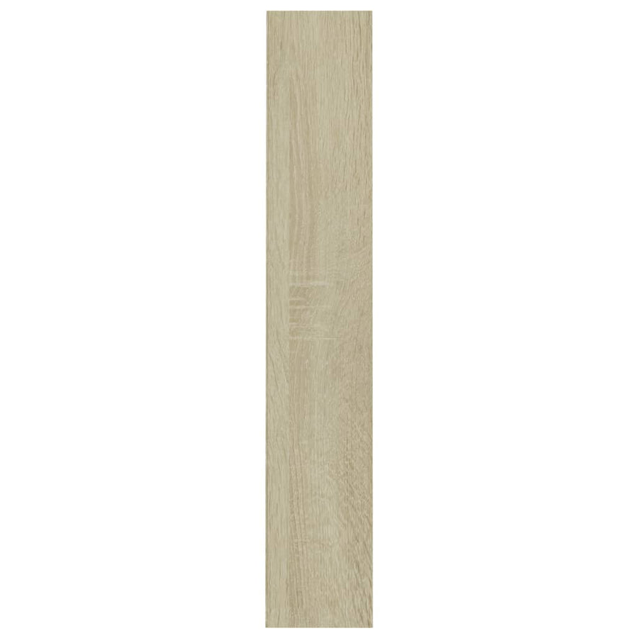 Cd-Kasten 1X16X93,5 Spaanplaat Kleurig Sonoma eiken