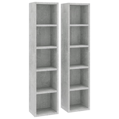 Cd-Kasten 1X16X93,5 Spaanplaat Betongrijs