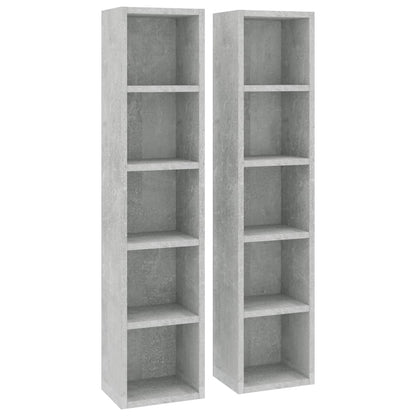 Cd-Kasten 1X16X93,5 Spaanplaat Betongrijs