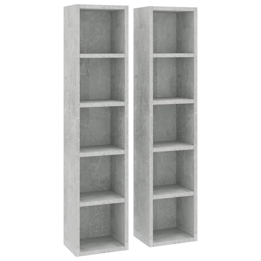 Cd-Kasten 1X16X93,5 Spaanplaat Betongrijs
