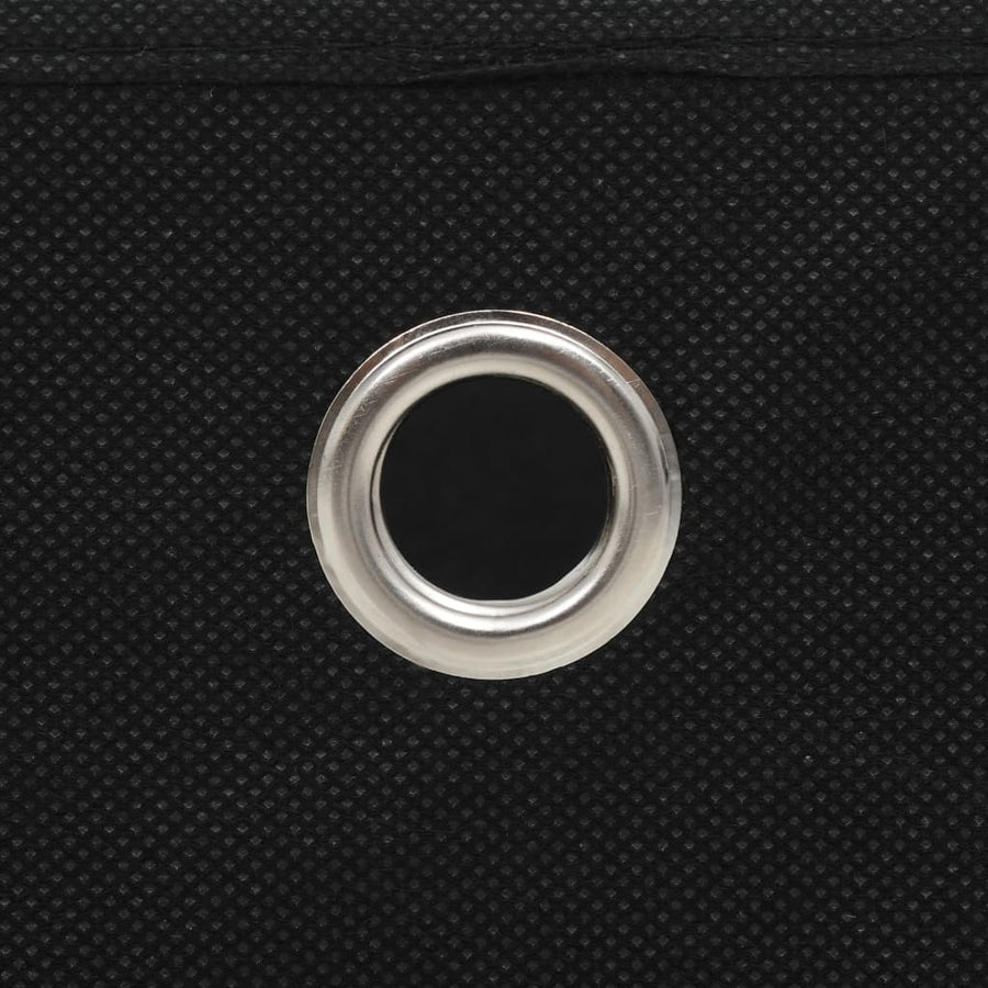 Opbergboxen 28X28X28 Cm Nonwoven Stof 4 Zwart