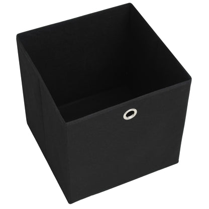 Opbergboxen 28X28X28 Cm Nonwoven Stof 10 Zwart