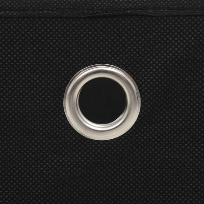 Opbergboxen 28X28X28 Cm Nonwoven Stof 10 Zwart