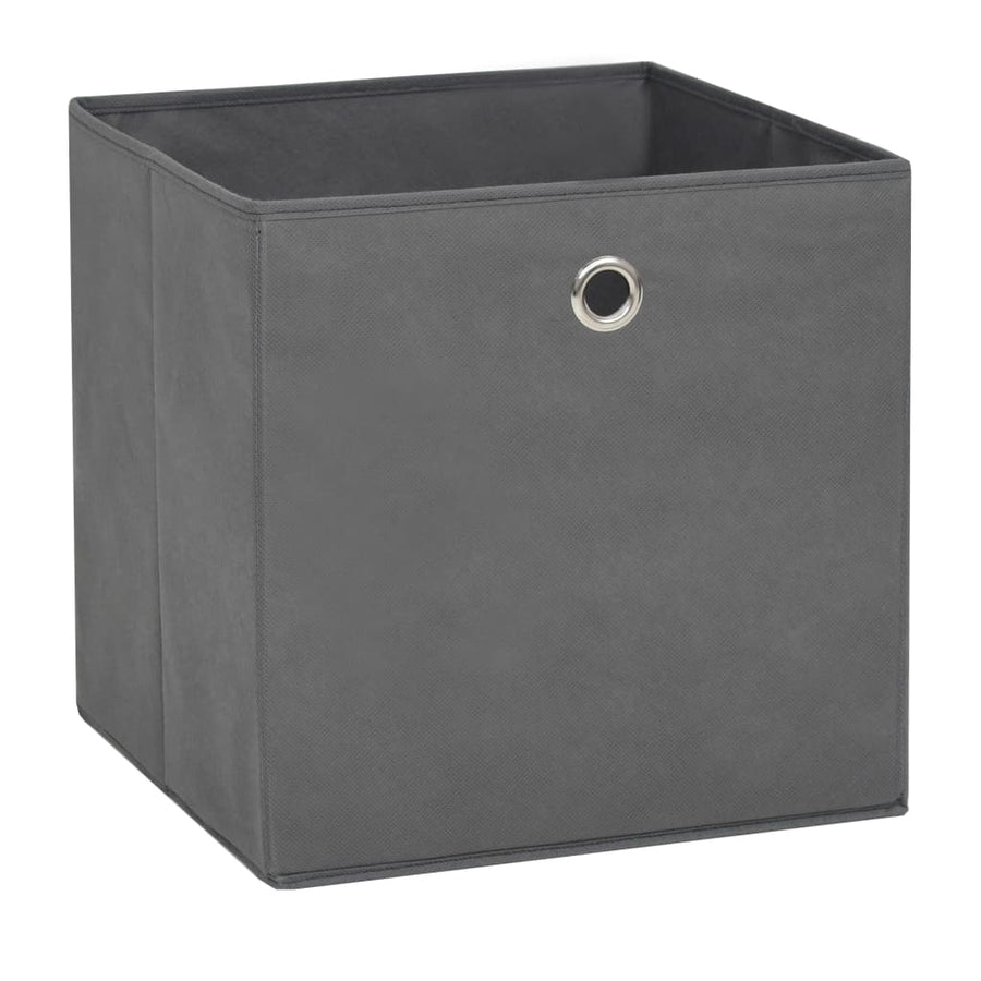 Opbergboxen 28X28X28 Cm Nonwoven Stof 10 Grijs