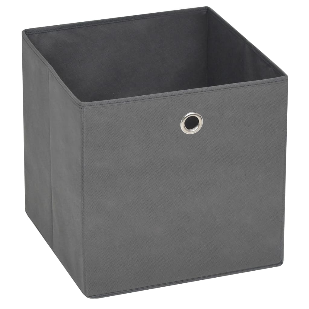 Opbergboxen 28X28X28 Cm Nonwoven Stof 10 Grijs