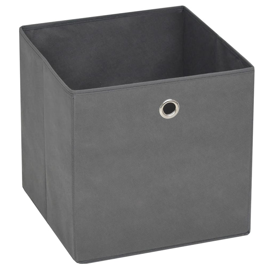 Opbergboxen 28X28X28 Cm Nonwoven Stof 10 Grijs