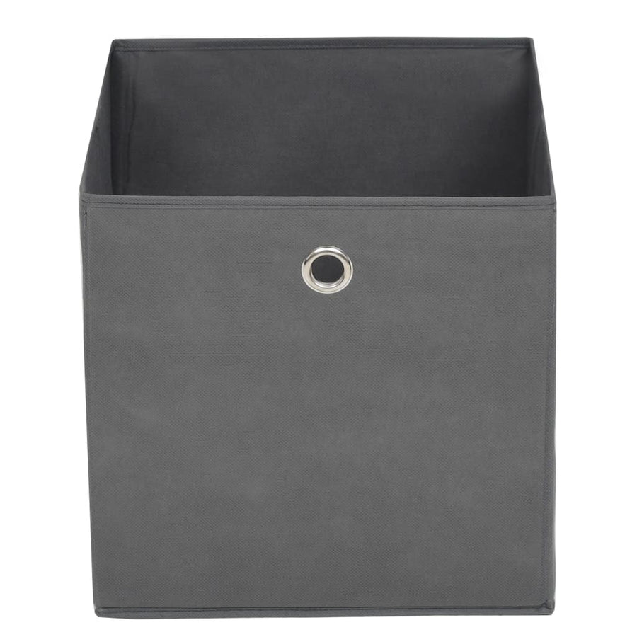 Opbergboxen 28X28X28 Cm Nonwoven Stof 10 Grijs
