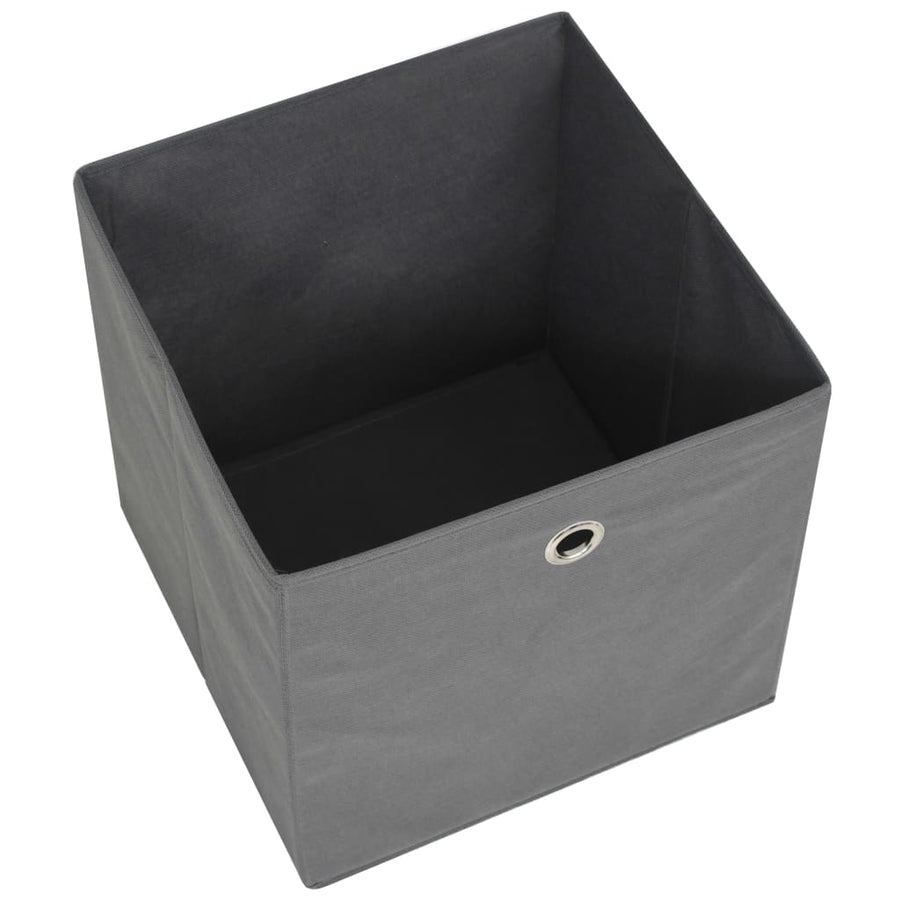 Opbergboxen 28X28X28 Cm Nonwoven Stof 10 Grijs