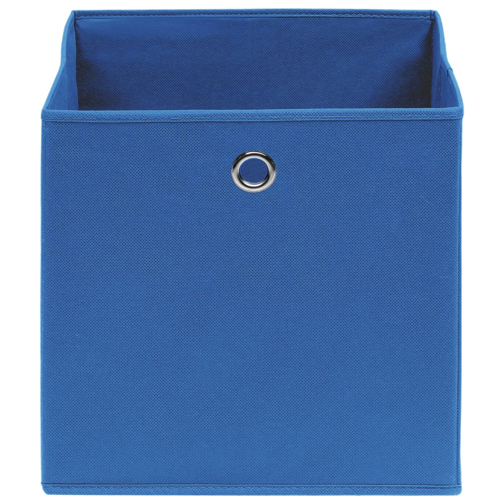 Opbergboxen 28X28X28 Cm Nonwoven Stof 4 Blauw