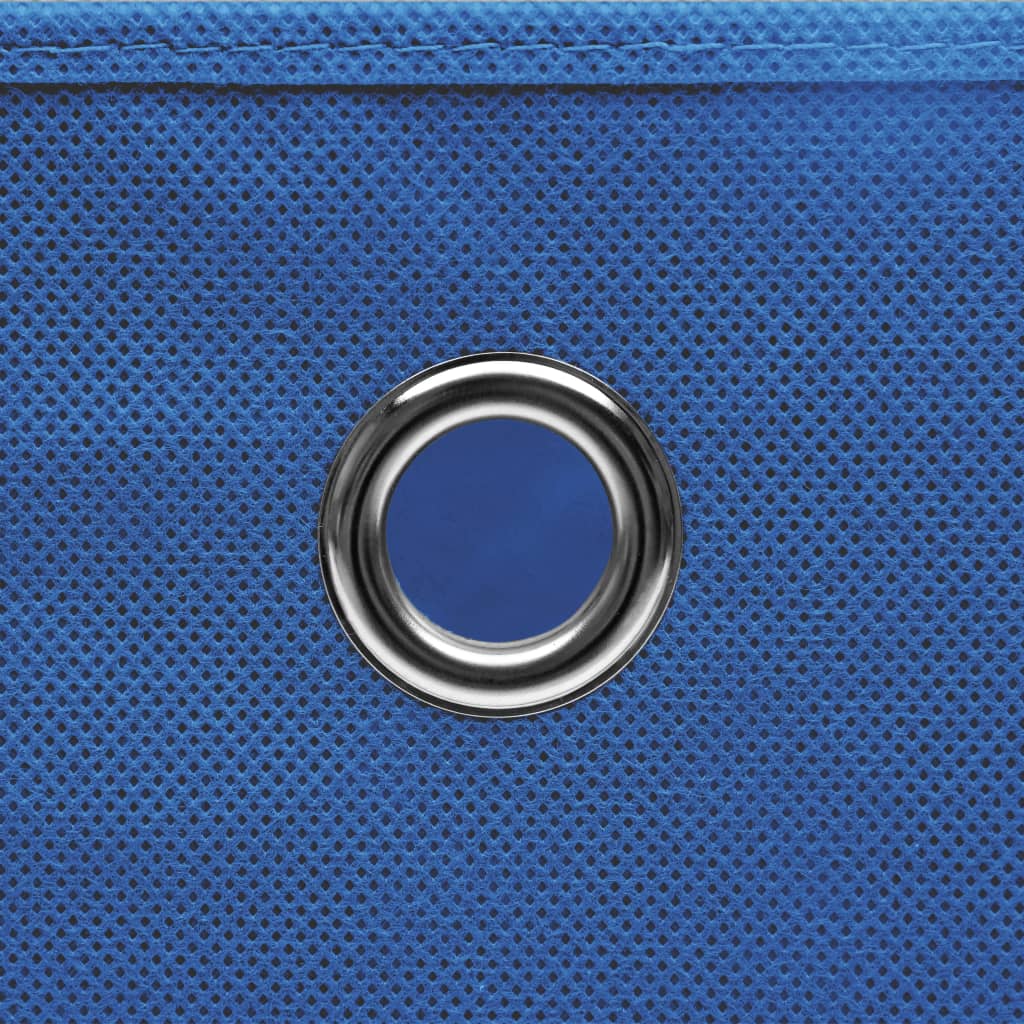 Opbergboxen 28X28X28 Cm Nonwoven Stof 4 Blauw
