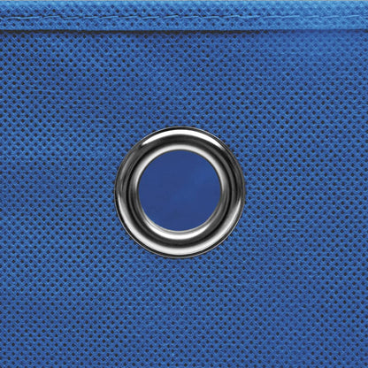 Opbergboxen 28X28X28 Cm Nonwoven Stof 4 Blauw