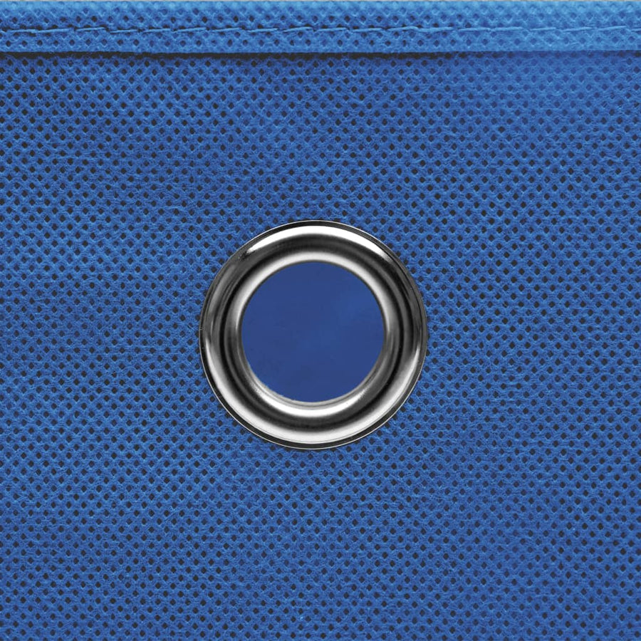 Opbergboxen 28X28X28 Cm Nonwoven Stof 4 Blauw