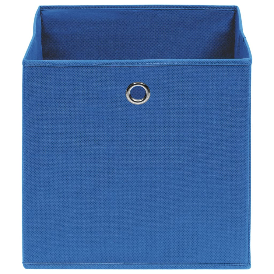 Opbergboxen 28X28X28 Cm Nonwoven Stof 10 Blauw