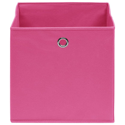 Opbergboxen 28X28X28 Cm Nonwoven Stof 4 Roze