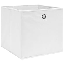 Opbergboxen 28X28X28 Cm Nonwoven Stof 4 Wit