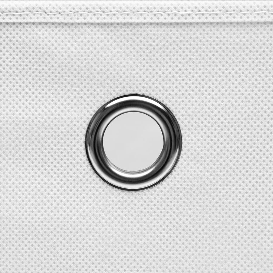 Opbergboxen 28X28X28 Cm Nonwoven Stof 4 Wit