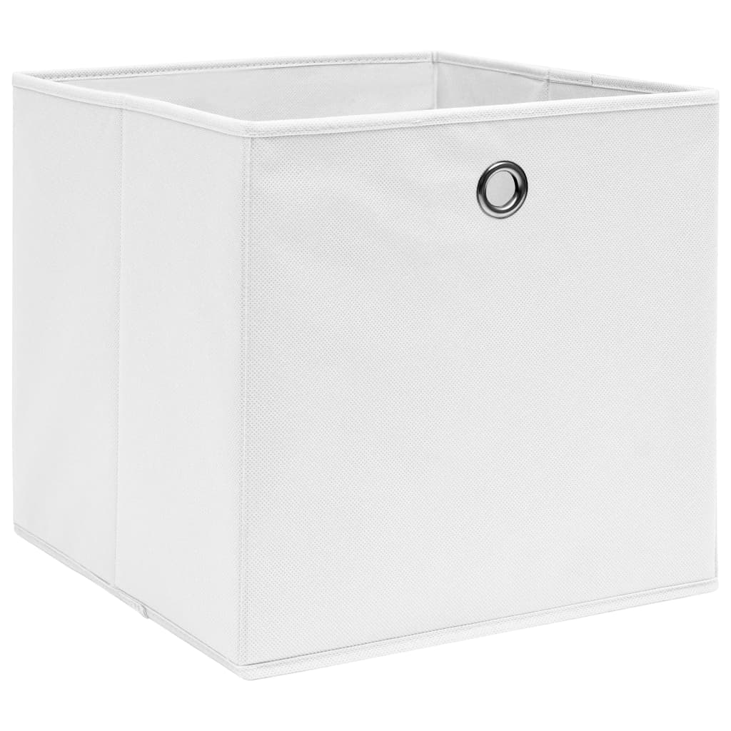 Opbergboxen 28X28X28 Cm Nonwoven Stof 10 Wit