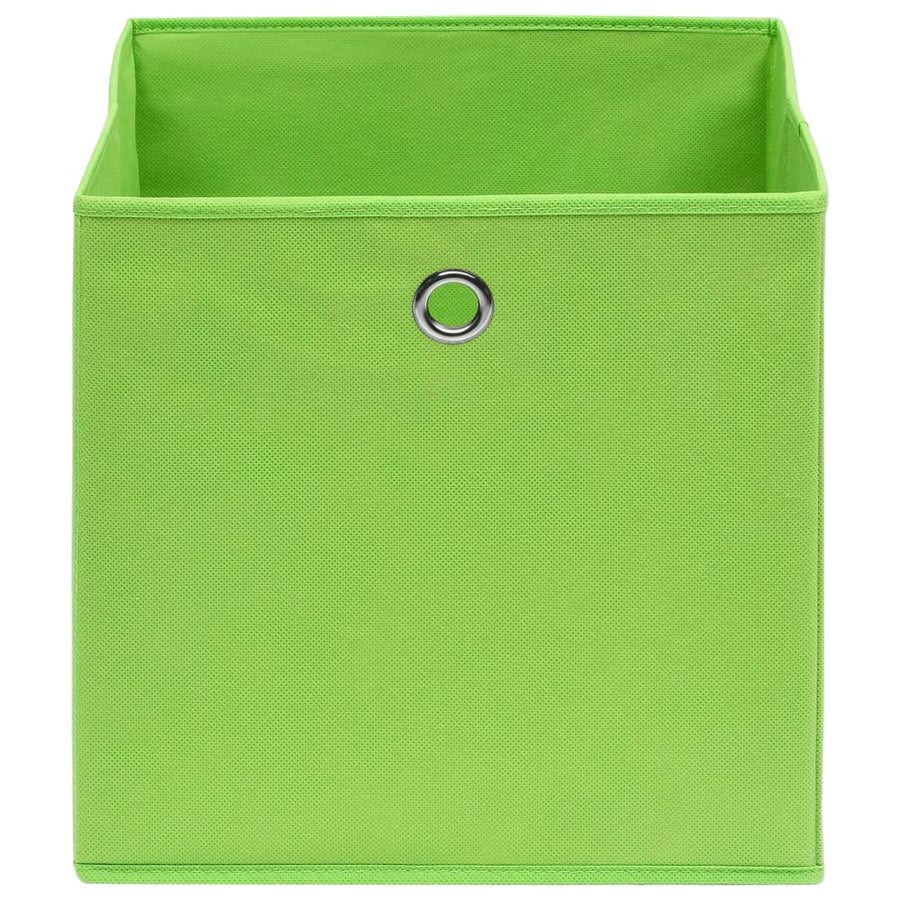 Opbergboxen 28X28X28 Cm Nonwoven Stof 10 Groen