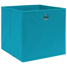 Opbergboxen 28X28X28 Cm Nonwoven Stof 10 Babyblauw