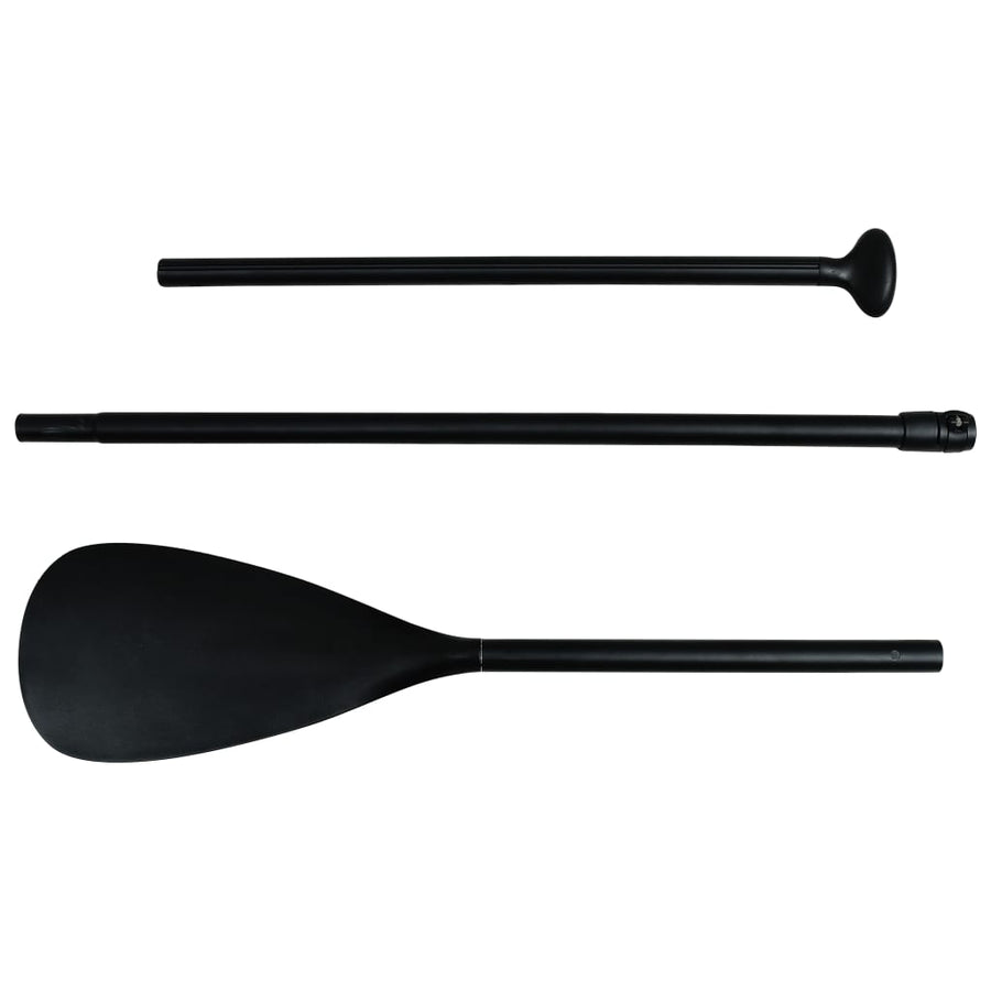 Stand Up Paddleboard Opblaasbaar Met Zeilset Groen En Wit 330 x 72 x 10 cm
