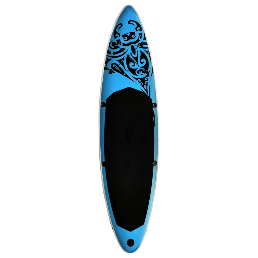 Stand Up Paddleboardset Opblaasbaar 305 x 76 x 15 cm Blauw