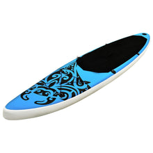 Stand Up Paddleboardset Opblaasbaar 366 x 76 x 15 cm Blauw