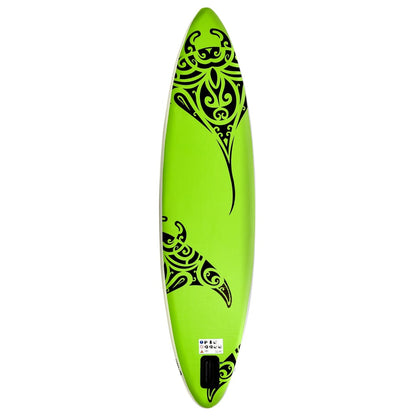 Stand Up Paddleboardset Opblaasbaar 305 x 76 x 15 cm Groen