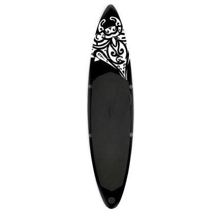 Stand Up Paddleboardset Opblaasbaar 305 x 76 x 15 cm Zwart