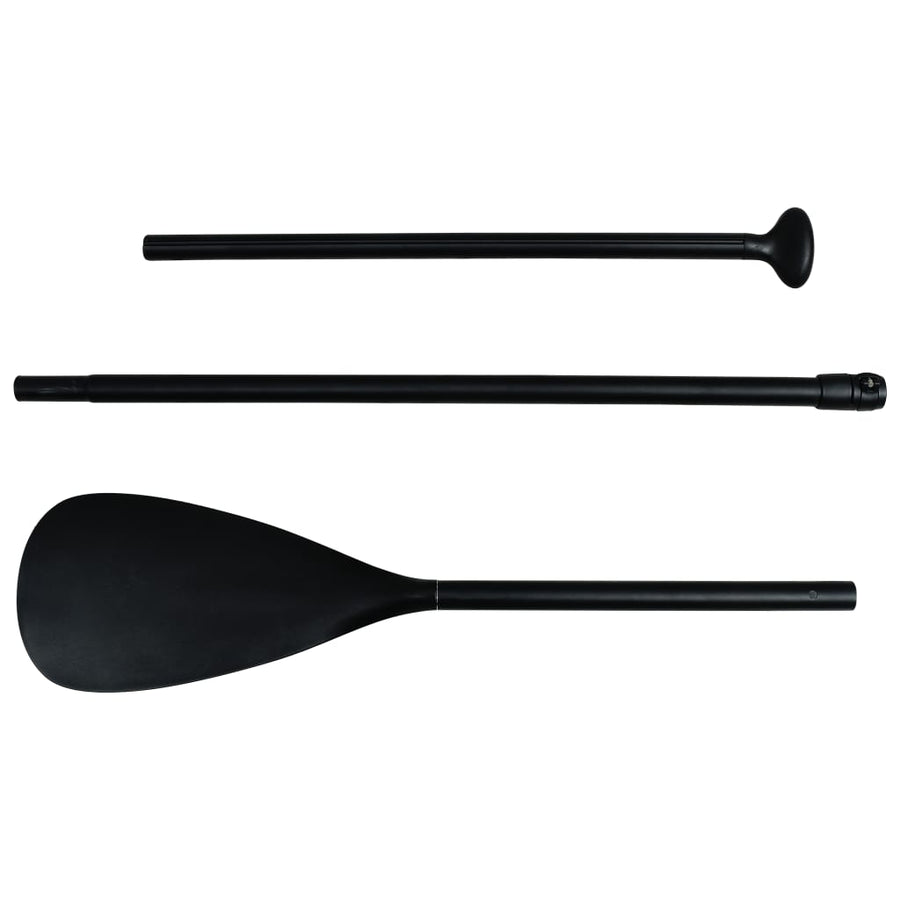 Stand Up Paddleboardset Opblaasbaar 305 x 76 x 15 cm Zwart