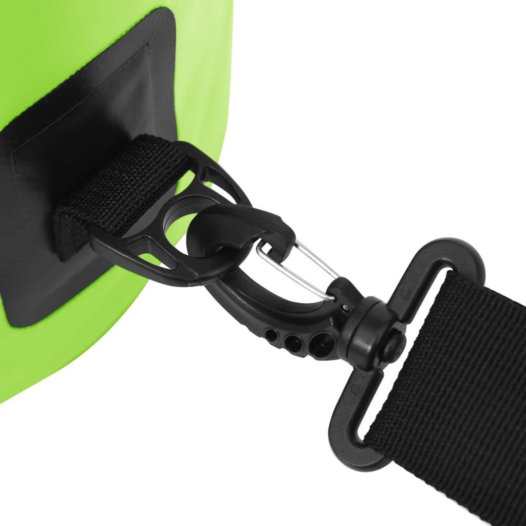 Drybag 30 L PVC groen