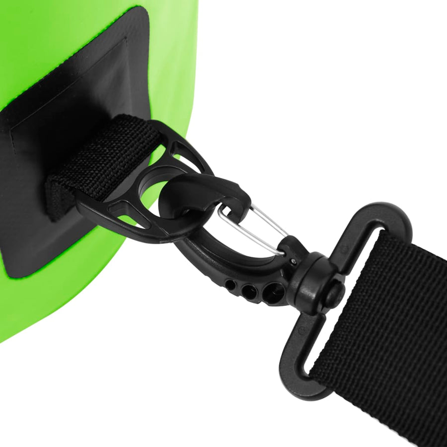 Drybag 30 L PVC groen
