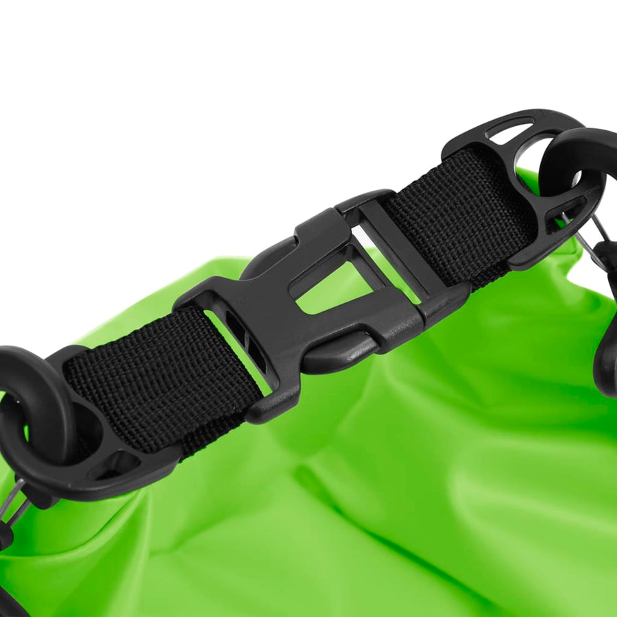 Drybag 30 L PVC groen