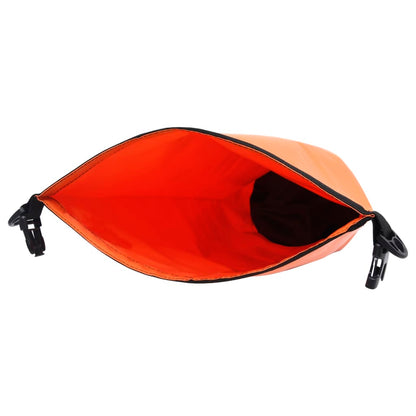 Drybag met rits 20 L PVC oranje