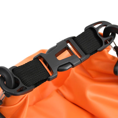 Drybag 15 L PVC oranje