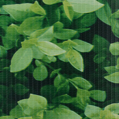 Tuinscherm 35X0,9 M Pvc Groen 35 x 0.19 m Bladpatroon