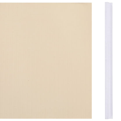 Tuinscherm 35x0,19 m PVC crème 35 x 0.19 m Crème