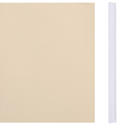 Tuinscherm 70x0,19 m PVC crèmekleurig 70 x 0.19 m Crème