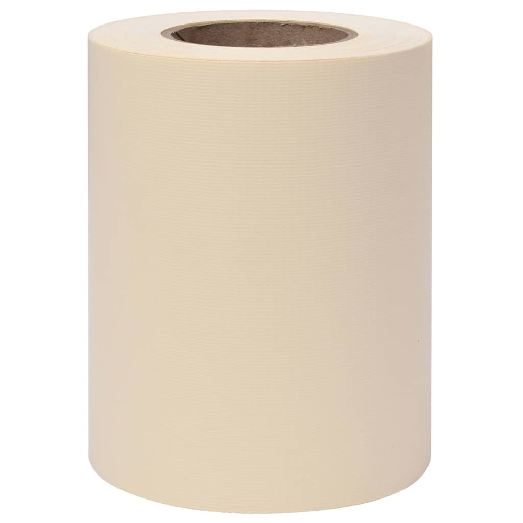 Tuinscherm 70x0,19 m PVC crèmekleurig 70 x 0.19 m Crème